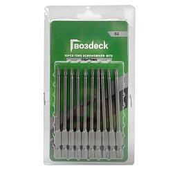 Бита односторонняя HR Torx 15, 85 мм, 10 шт для инструмента Джет блистер