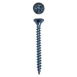 Саморез 4,5х45 универсальный, белый цинк (уп. 200 шт)