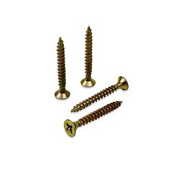Саморез 6,0х50 универсальный, желтый цинк (уп. 200 шт)