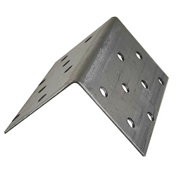 Уголок равносторонний оцинкованный 50х50х80х2.0, Zn, KUR