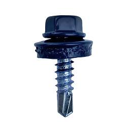 Саморез по металлу Daxmer 4,8х19 RAL 7024 (250 шт) сверло №2