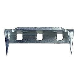 Крепеж Твин, гальванический цинк, цвет серебро, 100 шт