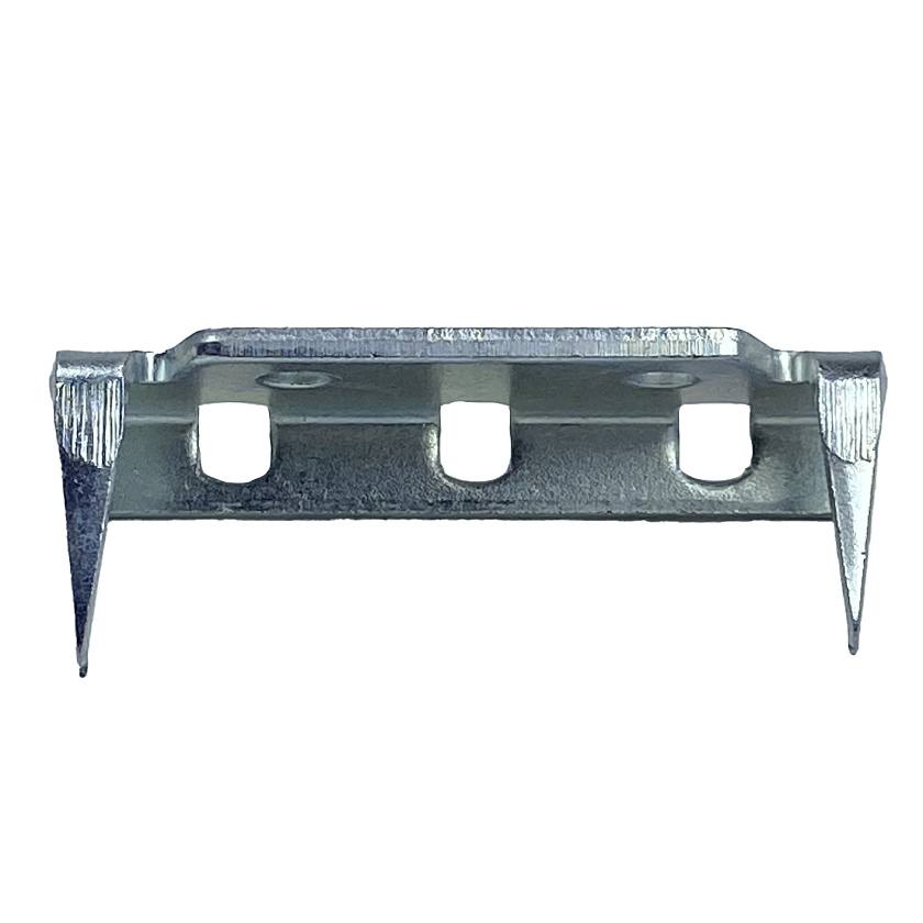 Крепеж Твин, гальванический цинк, цвет серебро, 100 шт