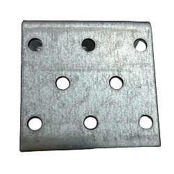 Уголок равносторонний 50х50х50х1,8, Zn, KUR-50х50, Daxmer