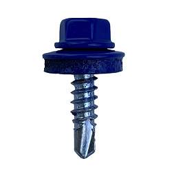 Саморез по металлу Daxmer 4,8х19 RAL 5005 (250 шт) сверло №2